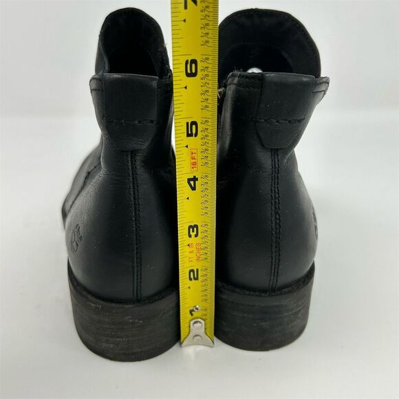 Timberland Ortholite Black Leather Chelsea Ankle Boots Size 9 Casual Fall - Picture 10 of 13